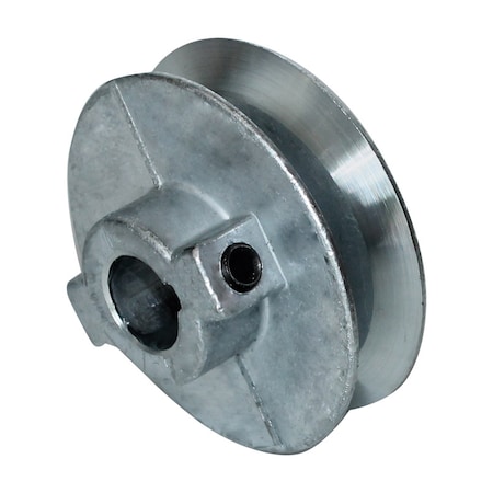 Chicago Die Casting Chicago Die Cast 5 in. D X 5/8 in. D Zinc Single V-Grooved Pulley 500A6